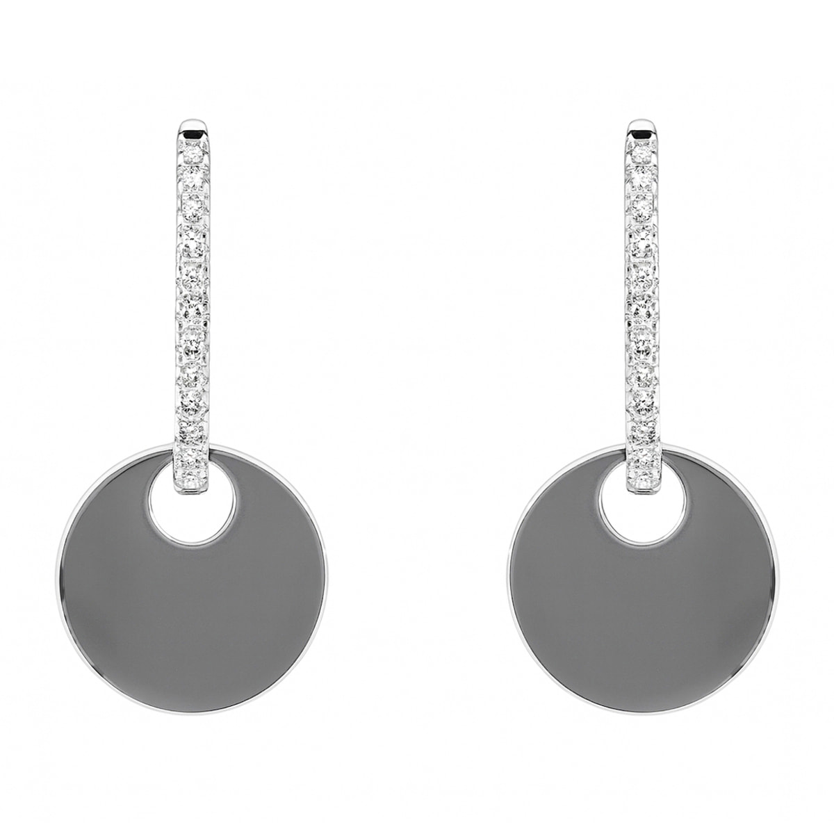 Pendientes acabado en Plata de Ley 925