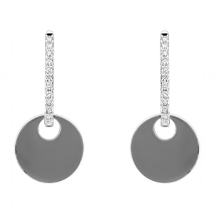 Pendientes acabado en Plata de Ley 925