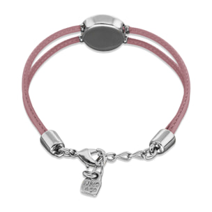 Pulsera SER INTUITIVA LILA M