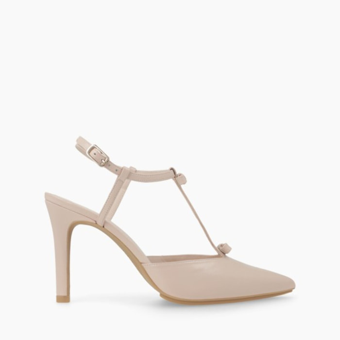 ZAPATOS DE SALÓN NUDE RIEJU-X