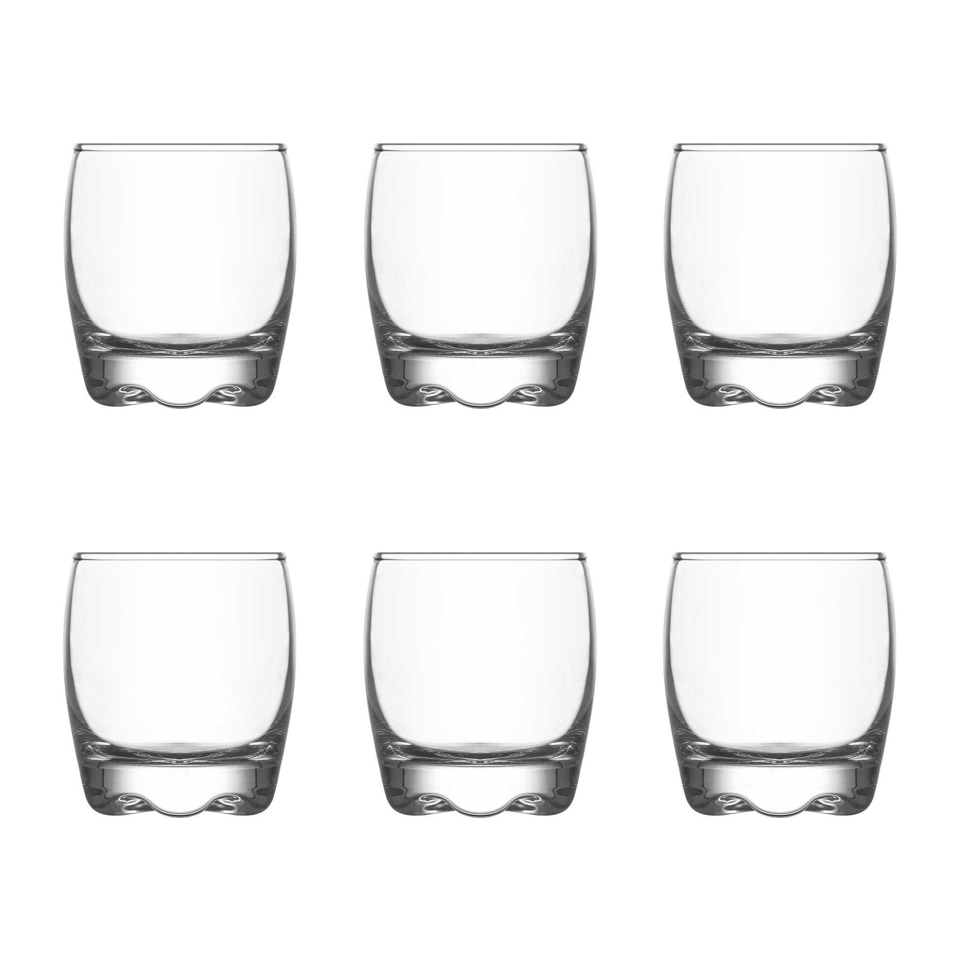 Lot de 6 verrines 8cl en verre