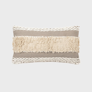 Cojín rectangular algodón 30x50 Domus - funda + relleno