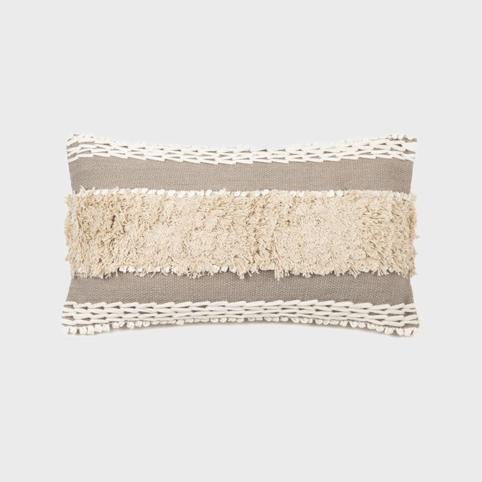 Cojín rectangular algodón 30x50 Domus - funda + relleno
