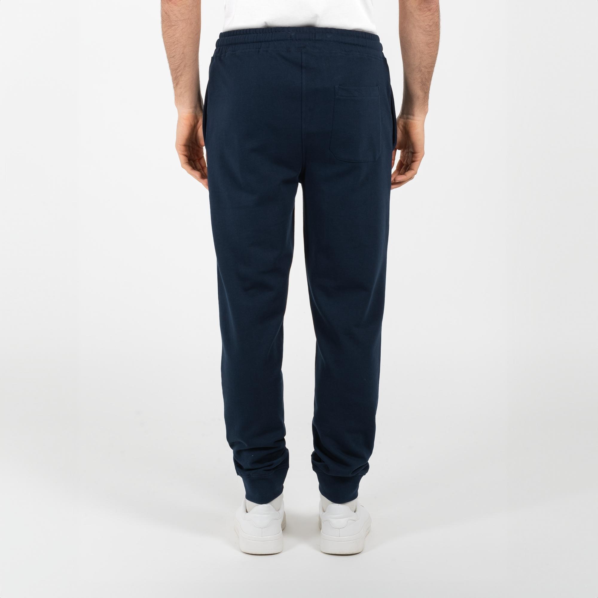 Pantalone joggers french terry in cotone bio washed