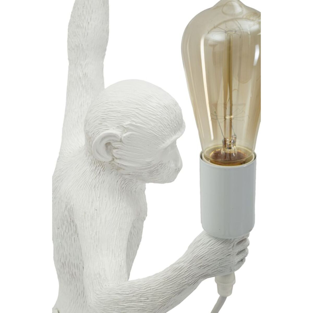 LAMPADA DA MURO MONKEY BIANCA CM 32X32X64