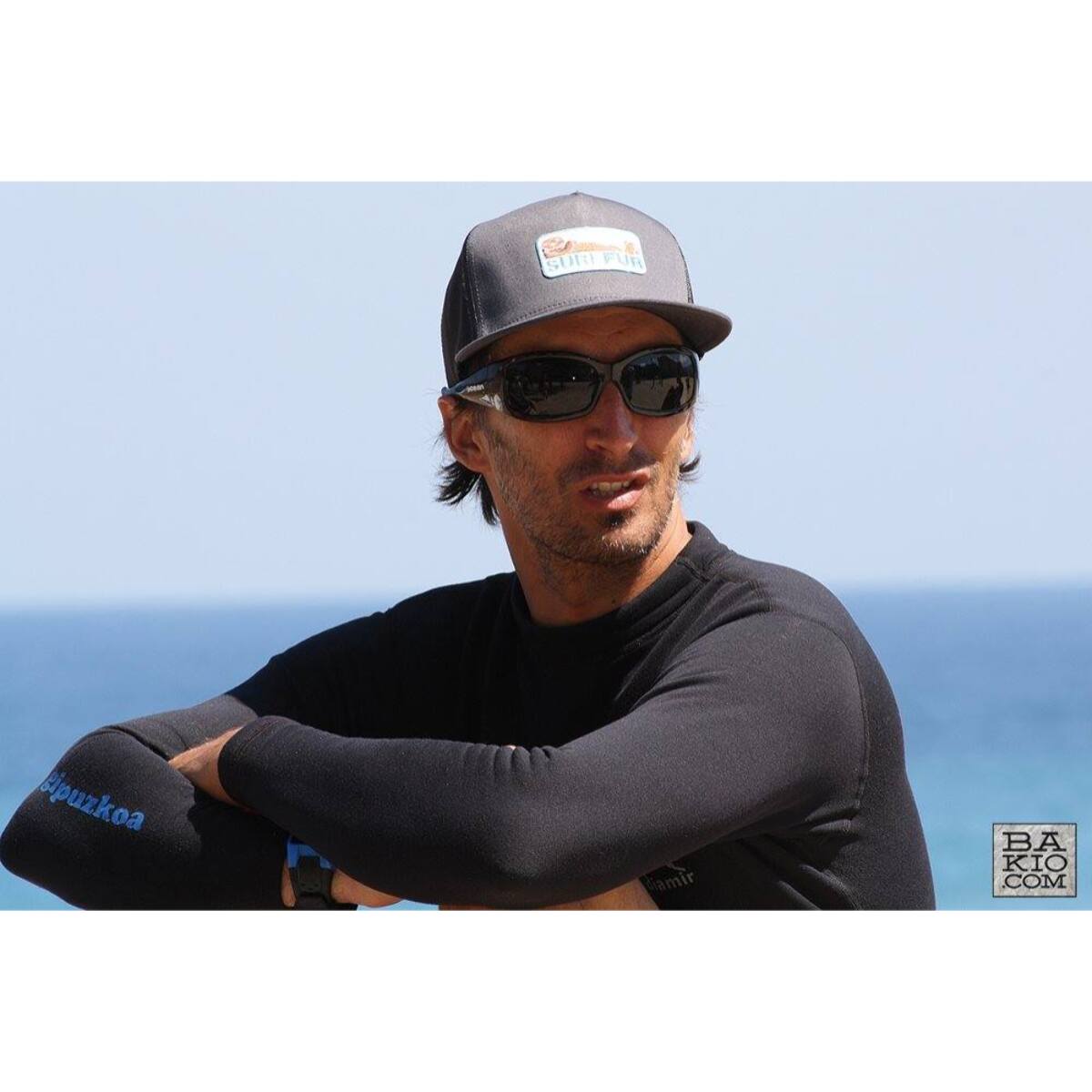 Gafas de deportes acuáticos OCEAN BERMUDA - Negro mate / Ahumada