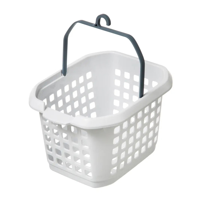 Panier pour pinces à linge "Hugger" blanc