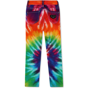 PHILIPP PLEIN Super High Waist Jegging TIE DYE