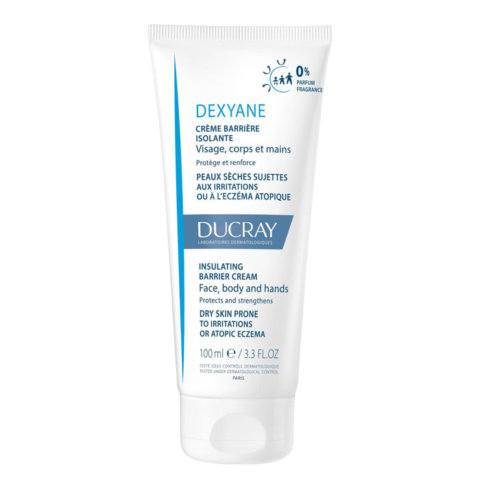 Dexyane - Crème Barrière Isolante Peaux Très Sèches et à Tendance Atopique 100 ml