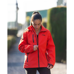 Softshell mujer TEAM rojo