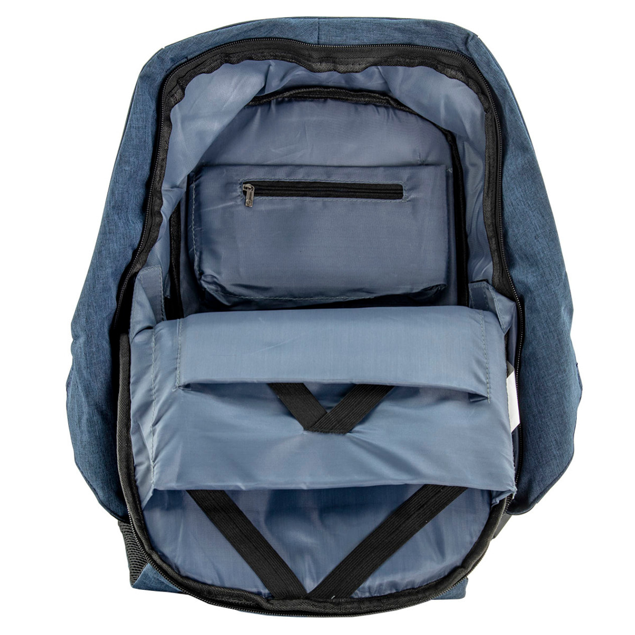 MOCHILA ANTIRROBO AZUL JEAN CLAUDE OLIVIER
