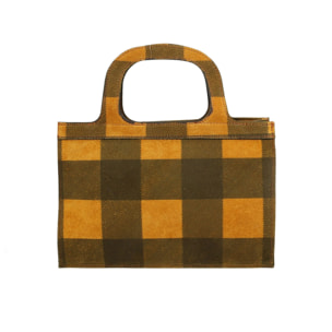 Borsa a mano da donna - Modello Ambrel - Vera pelle - 19.0 x 28.0 x 8.0 cm