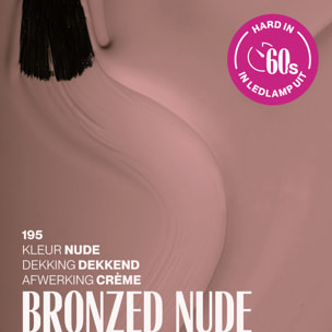 Vernis semi-permanent - 195 Bronzed Nude - 15 ml