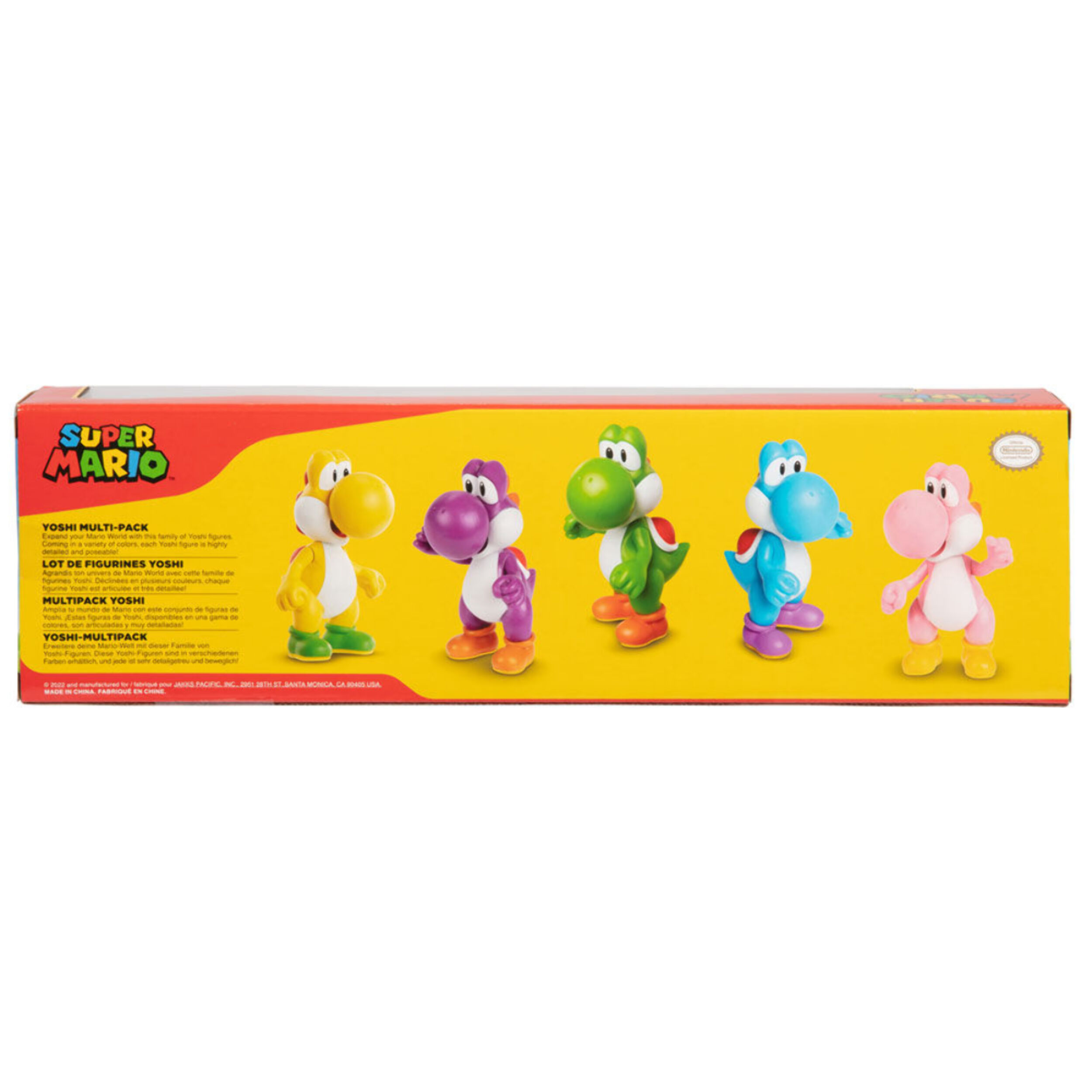 Super Mario Bros Yoshi Pack 5 Figura Jakks Pacific