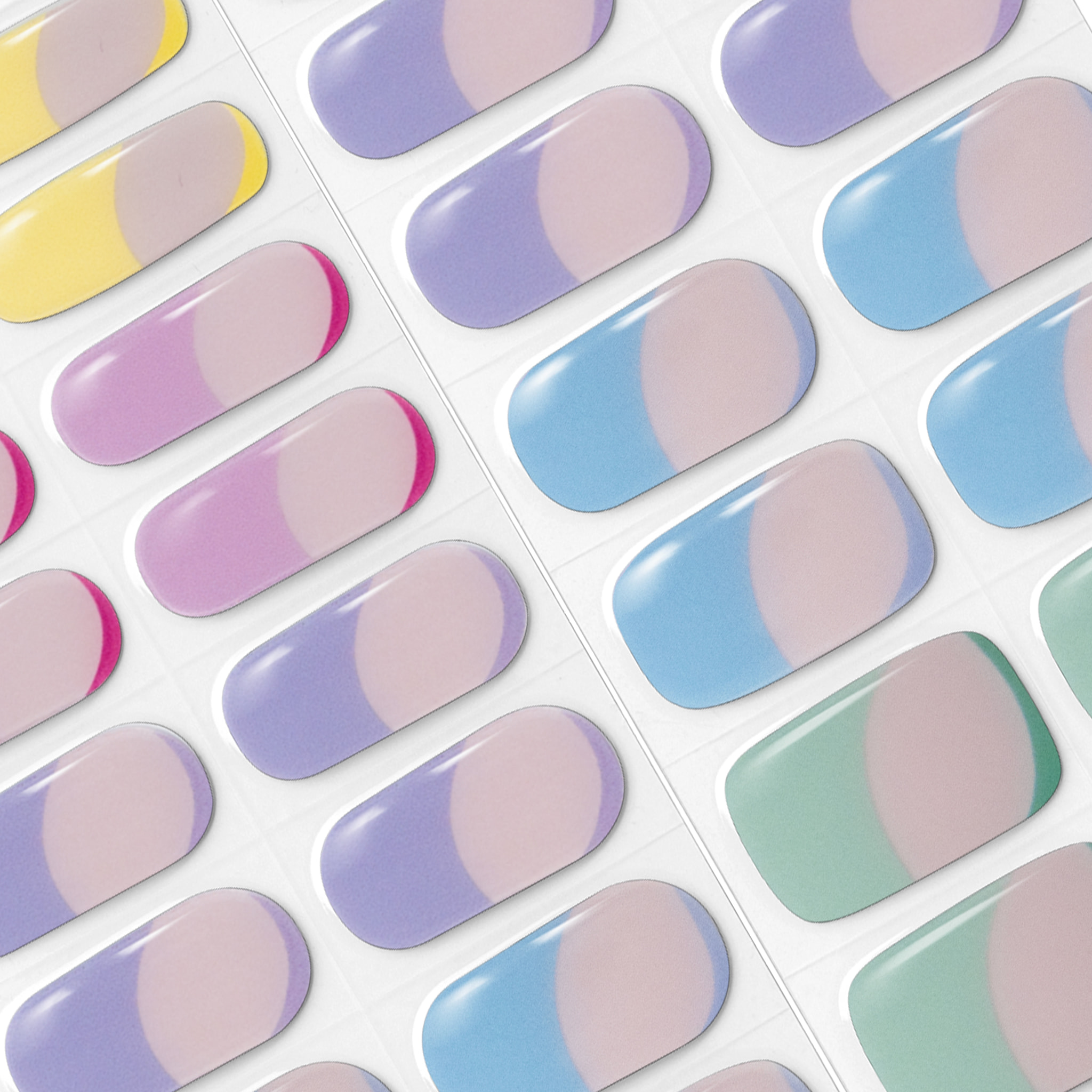 Stickers gel - 0022 Pastel Dream
