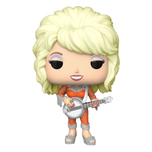 Dolly Parton Pop! Rocks Vinile Figura 9 Cm Funko