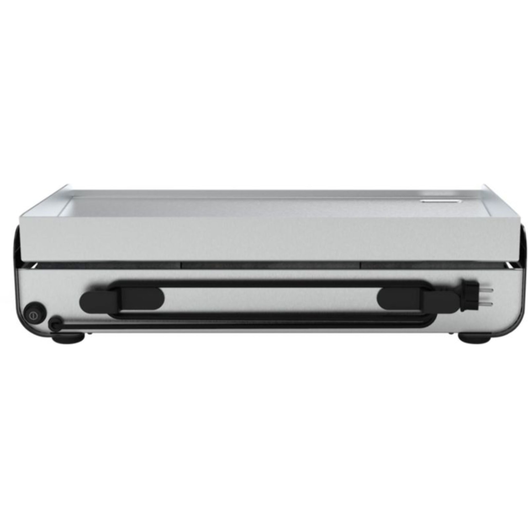 Plancha électrique LAGRANGE Pro 65L noir 2 brûleurs à poser, 65x40 cm + kit d'accessoires