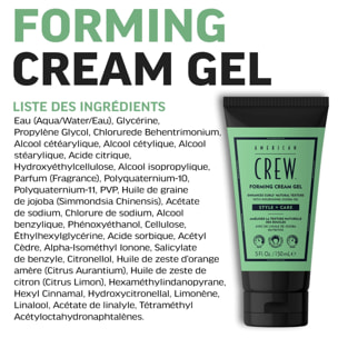Crew Styling - Coiffant-soin hybride Forming Cream Gel 150ml