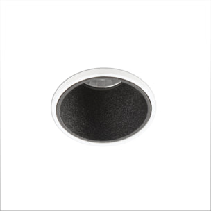 FOX Empotrable negro trimless 2700K 25°