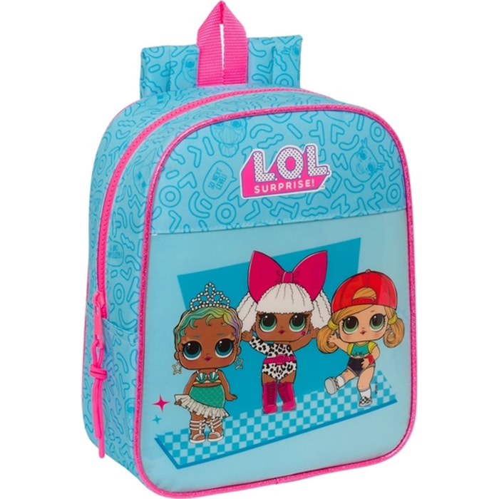 Mochila guarderia adapt.carro lol surprise! "divas"