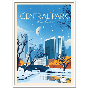 Affiche - Central Park New-York - Studio Inception