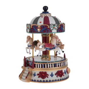 Carosello h15 cm con cavallini carillon - Pezzi 1 - ALTRO - Bianchi Dino SpA