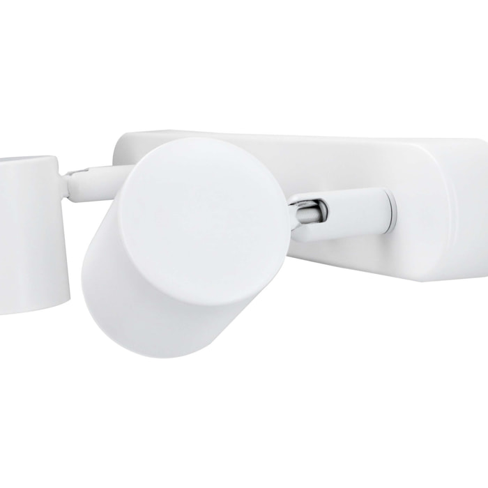 Forlight Keeper Double proyector doble para boombilla GU10 en color blanco