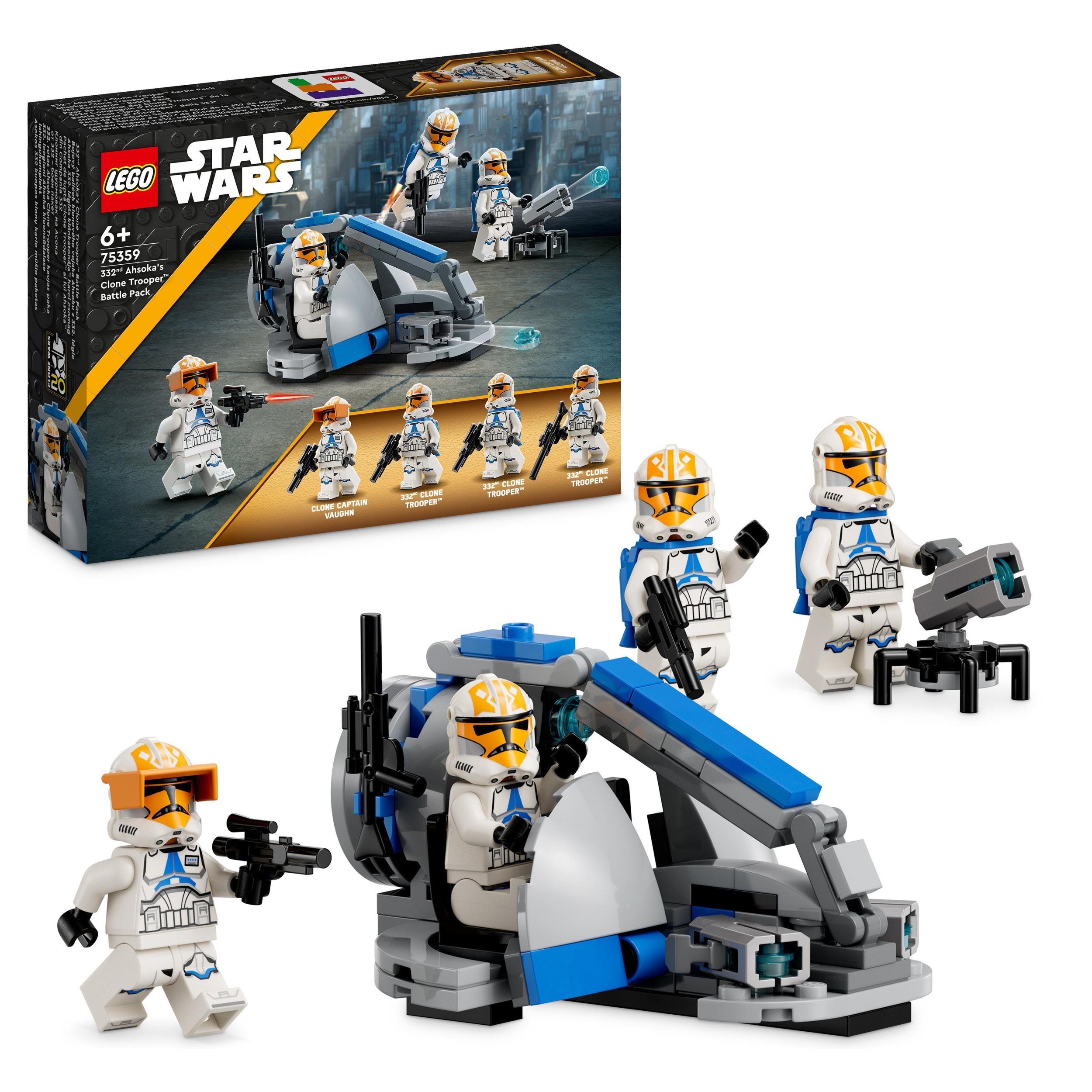 LEGO STAR WARS 75359 - BATTLE PACK CLONE TROOPER DELLA 332A COMPAGNIA DI AHSOKA