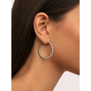 Pendientes Aro Bomb Acero