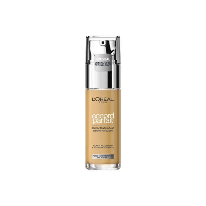 L'Oréal Paris Accord Parfait Fond de Teint Fluide 2D Amande Dorée 30ml