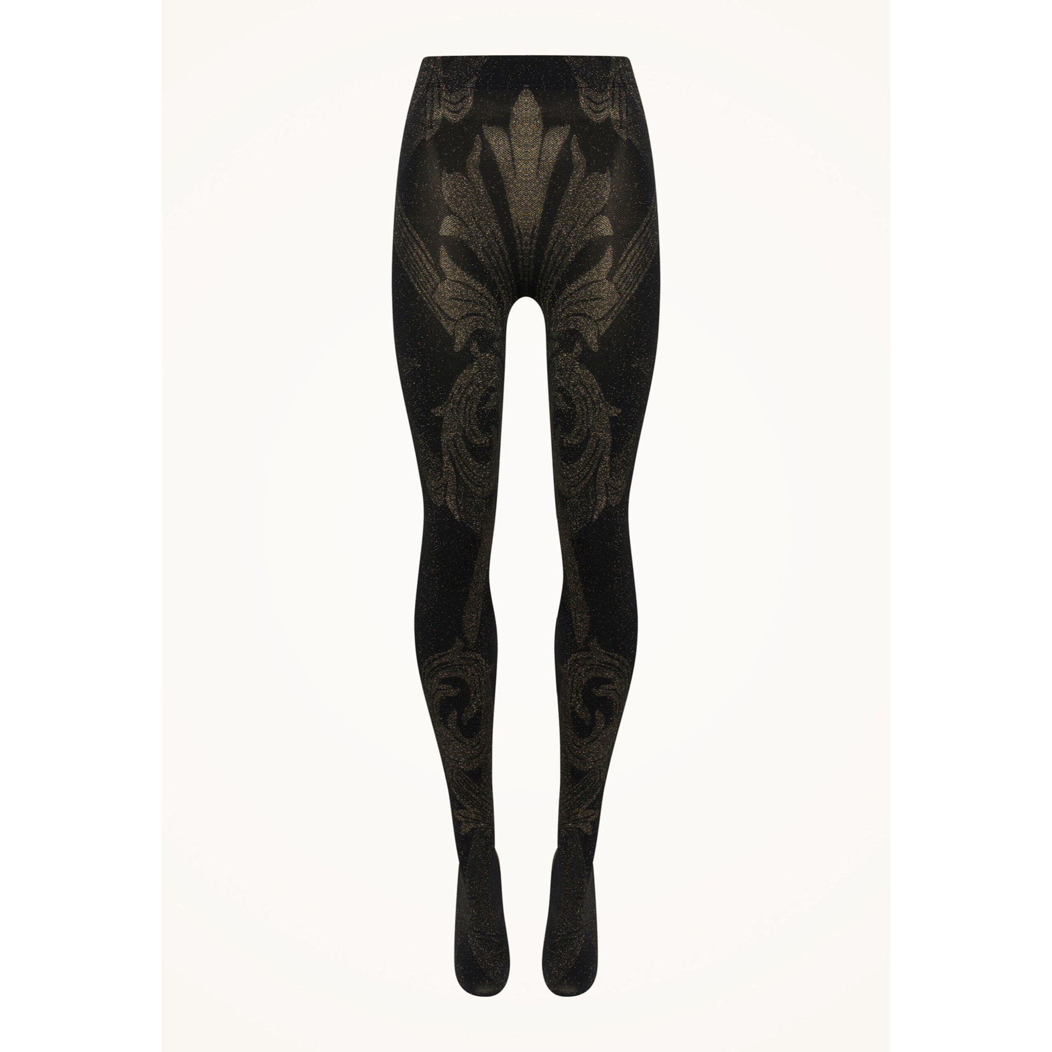 Collant Metallic Jacquard Tights