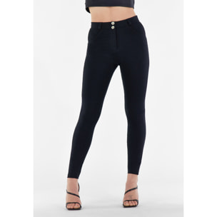 Pantaloni push up WR.UP® curvy gamba superskinny in cotone