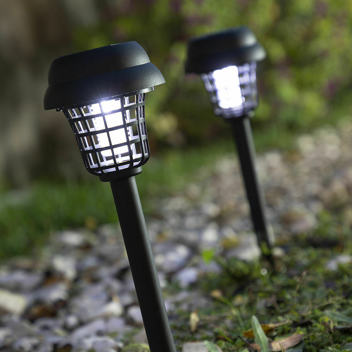 Lampada Solare Antizanzare per Giardino InnovaGoods 4 Unità