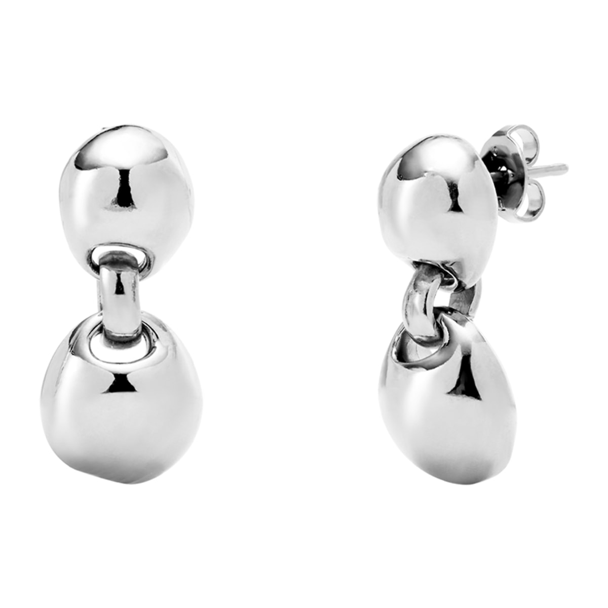 Pendiente SER INTRÉPIDA PLATEADO U