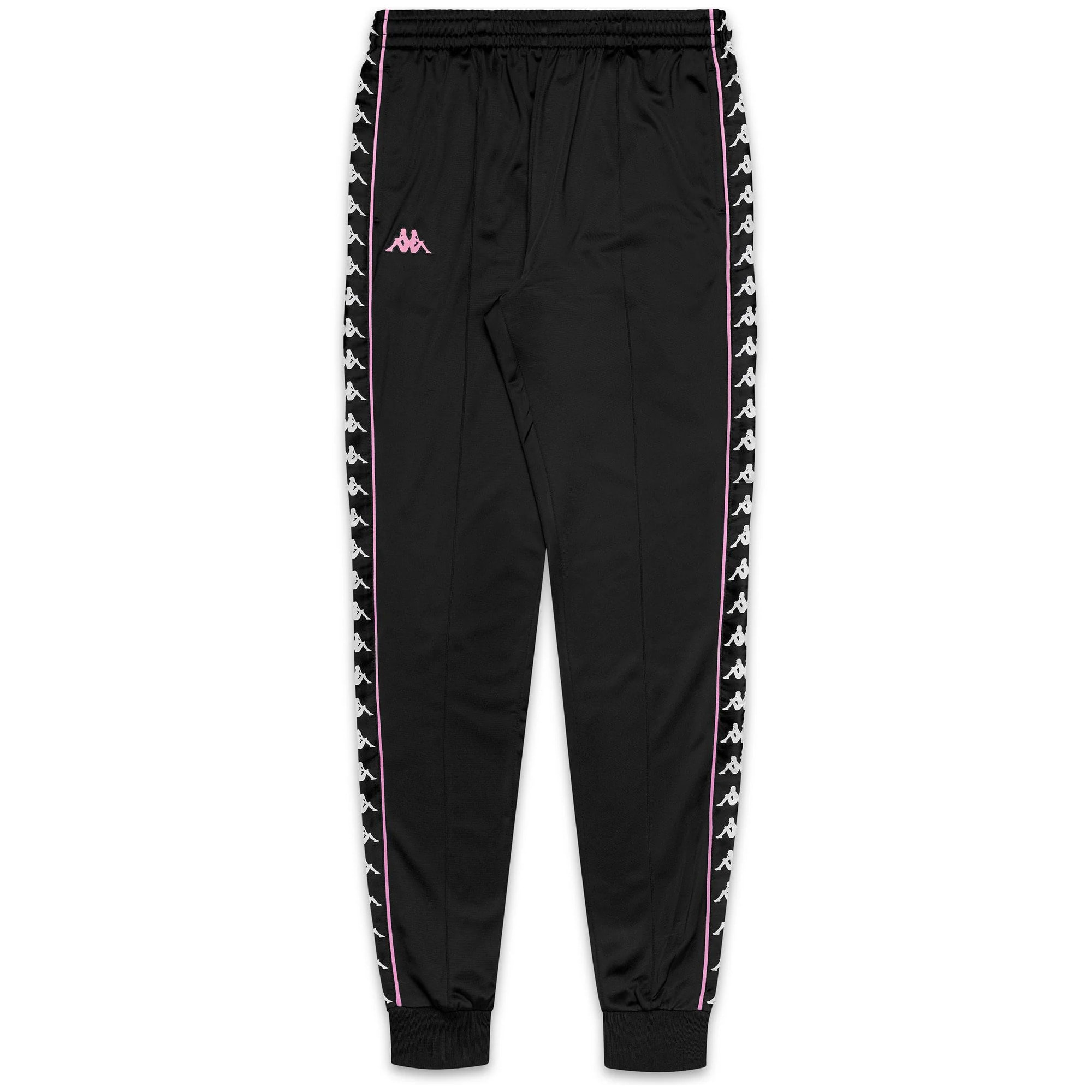 Kappa - Pantalones Hombre Negro - 222 Banda Rastoria Slim