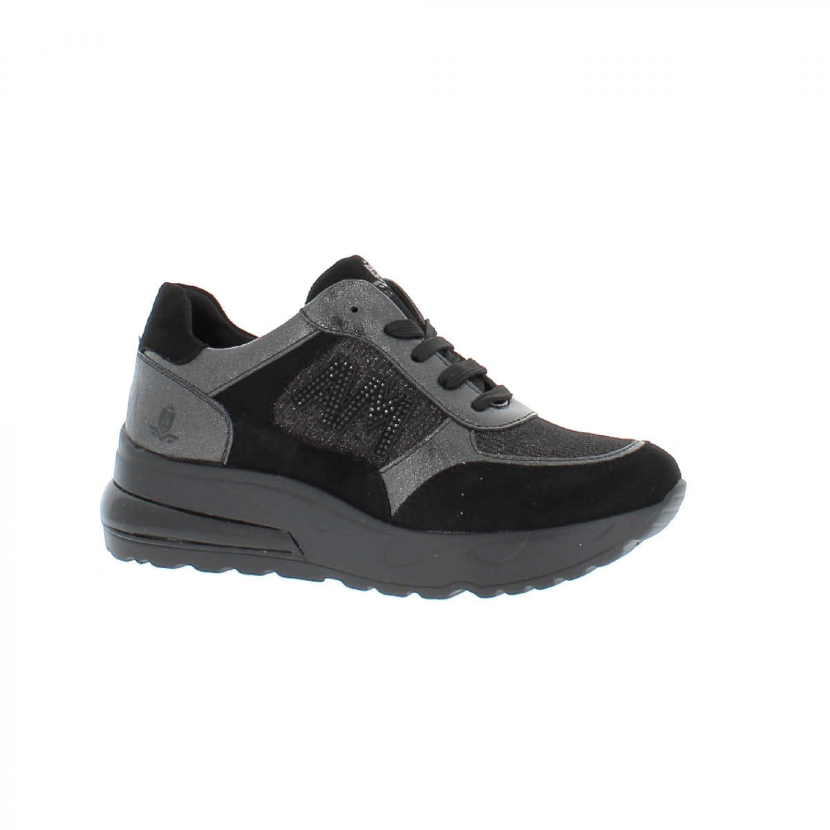 Armata di Mare Scarpe Donna Sneakers Casual con Soletta Rimovibile in Memory Foam AMD W22H3010 Black