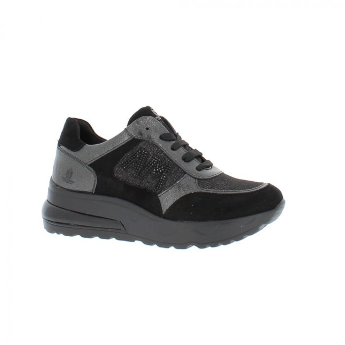 Armata di Mare Scarpe Donna Sneakers Casual con Soletta Rimovibile in Memory Foam AMD W22H3010 Black