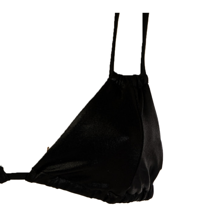 TRUSSARDI reggiseno triangolo mare donna black lux