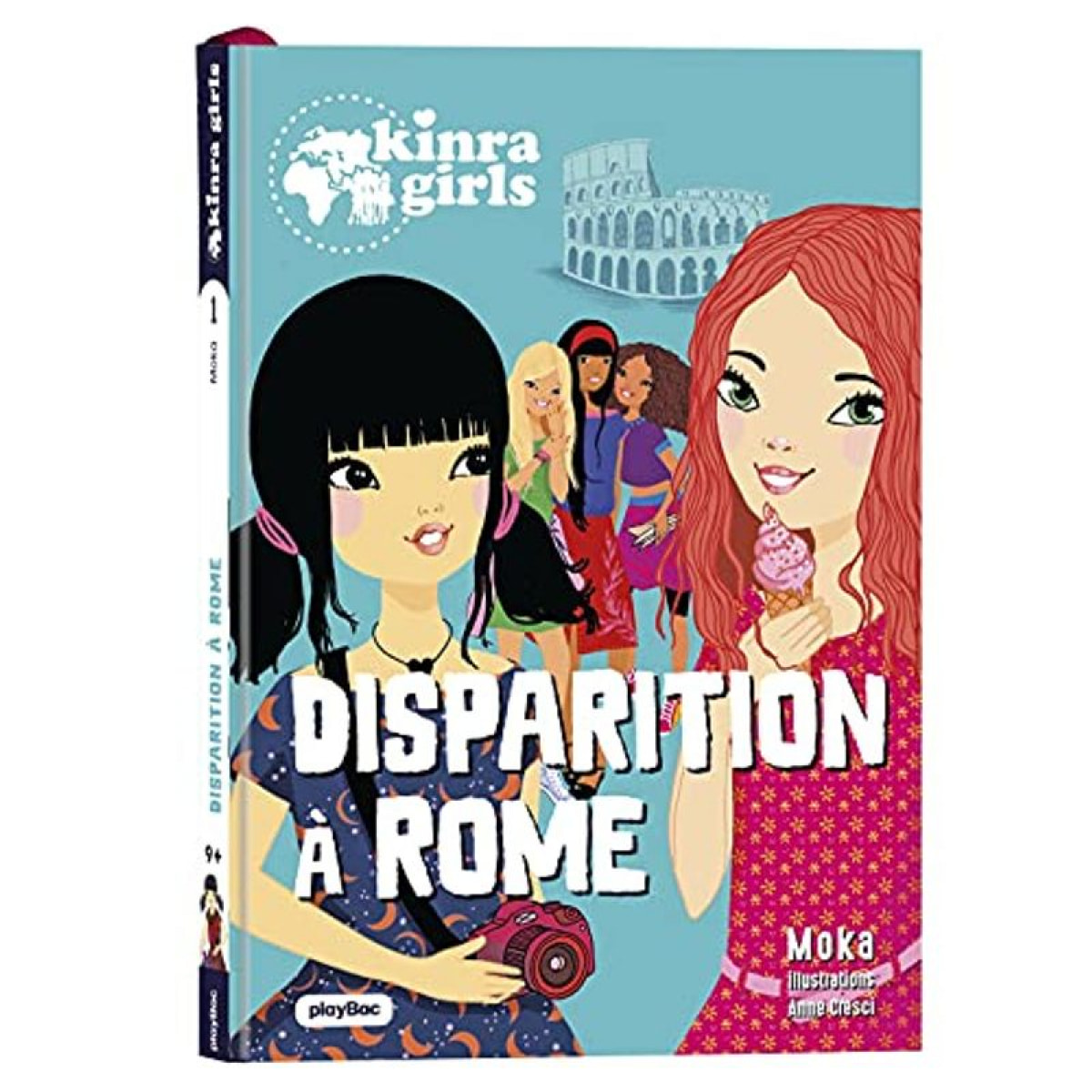 Moka | Kinra Girls - Destination Mystère - Disparition à Rome - Tome 1 | Livre d'occasion