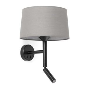 WINDSOR Applique noir/gris