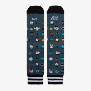 Calcetines "Papá estás brutal"