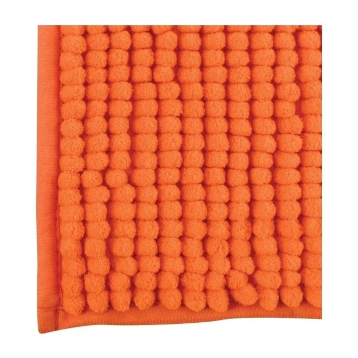 Tapis de bain Microfibre CHENILLE Orange MSV