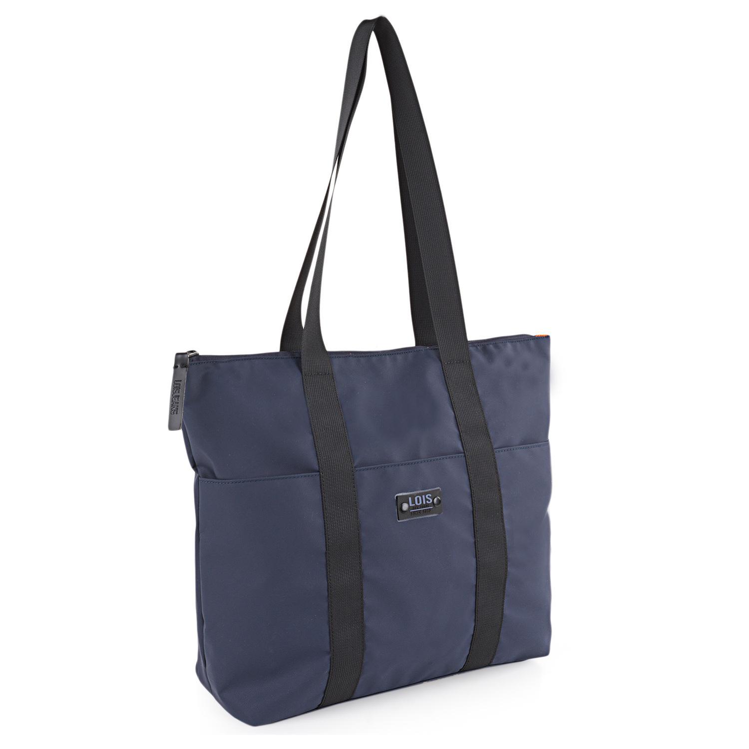 Bolso Maletin Portaordenador Mujer Lois Herard Azul