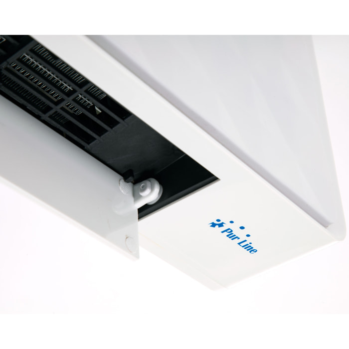 Chauffage céramique mural 2000 W avec télécommande et minuterie