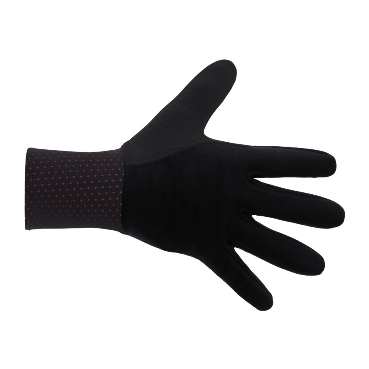 Bxt - Gants D'Hiver - Noir Rouge - Unisex