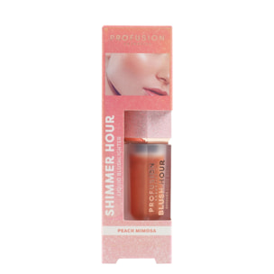 Blush Hour Shimmer - Blush Crème Scintillant