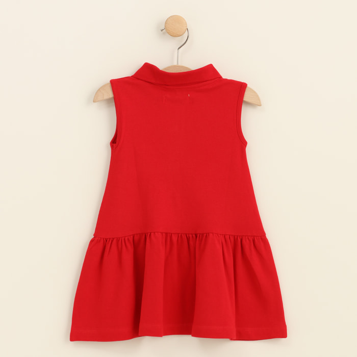 Vestido - algodón - rojo