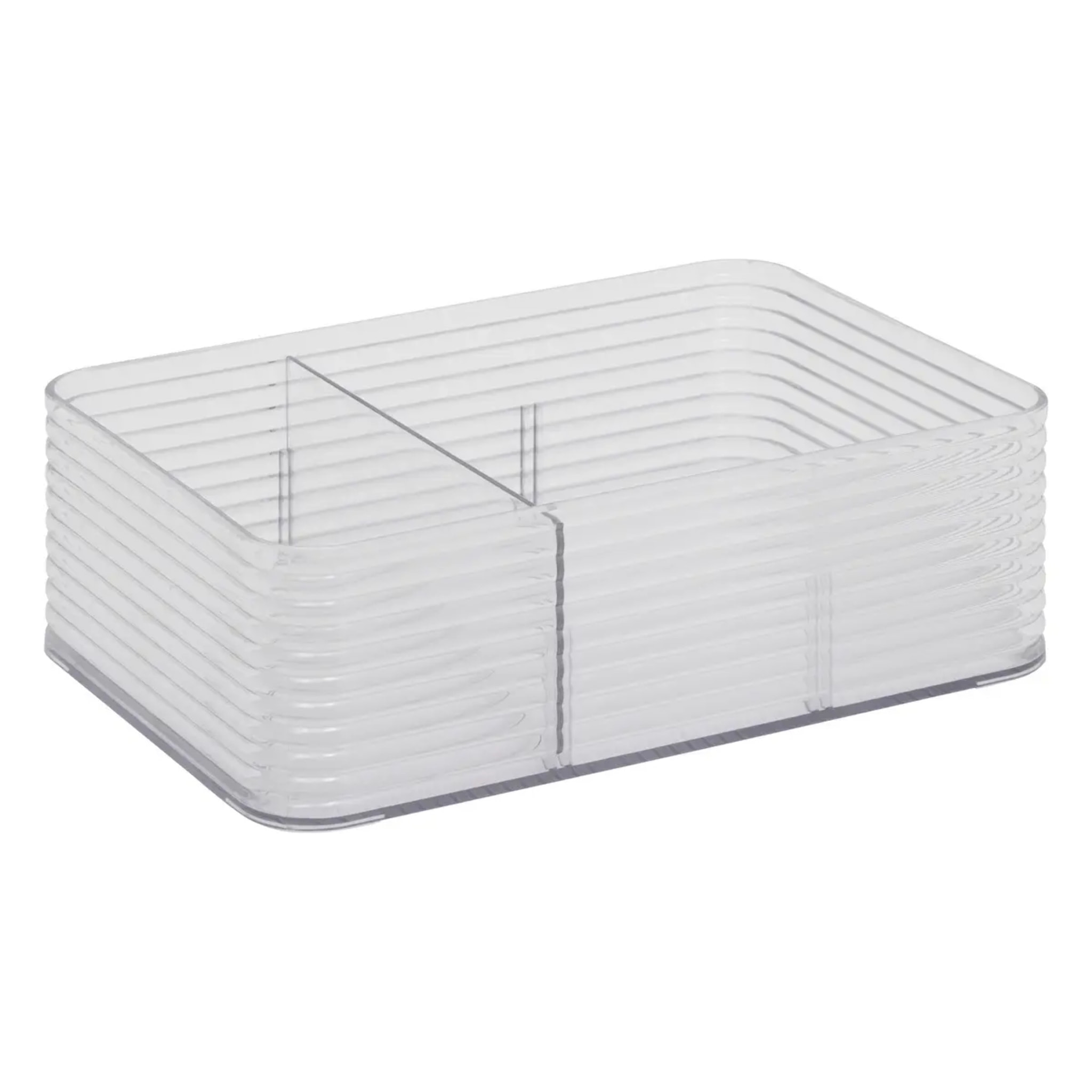 Organisateur "Plastor" 3 compartiments gris 22,5x15,3cm