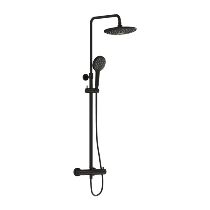 Colonne de douche VITRA Aquaheat Bliss 240 noir mat