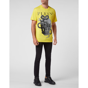 PHILIPP PLEIN T-Shirt Round Neck SNAKE